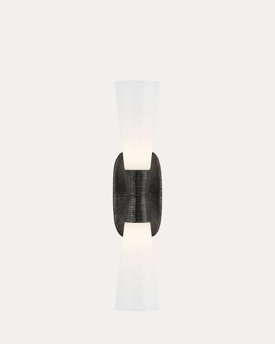 Utopia Large Double Bath Sconce By Kelly Wearstler